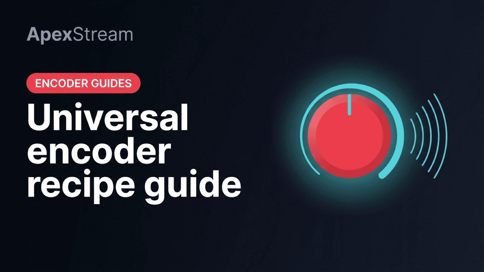 One encoder recipe that works everywhere (Streamlabs, vMix, Ecamm)