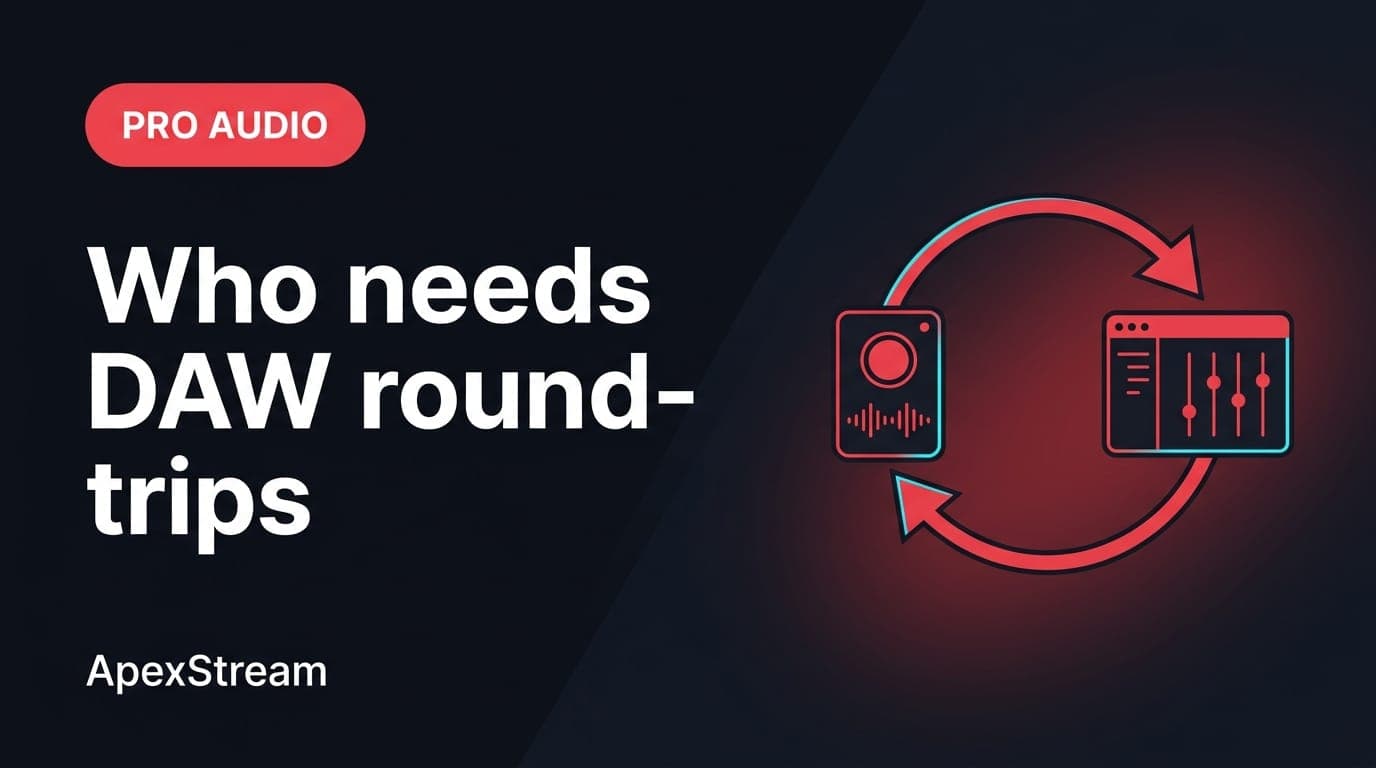 Pro Audio: who actually needs DAW round-trips
