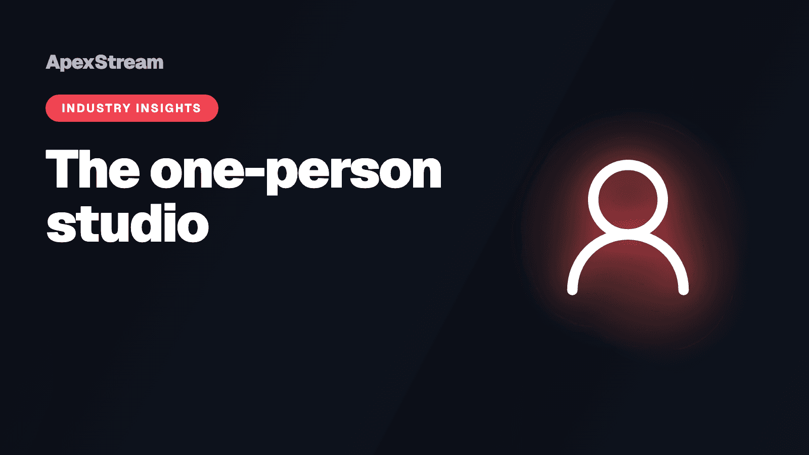 The rise of the one-person production team