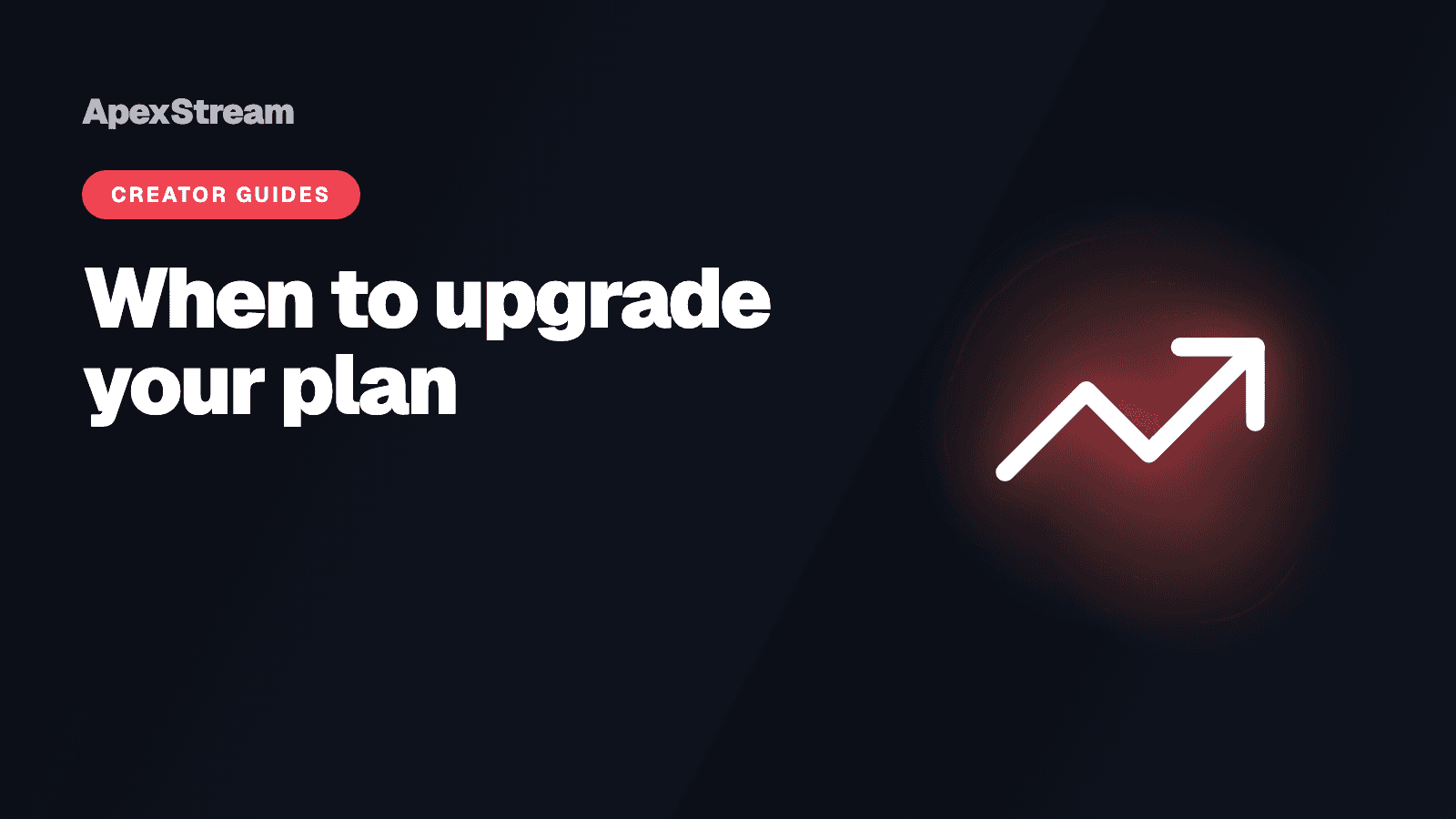 From hobby to paid: knowing when to upgrade your plan