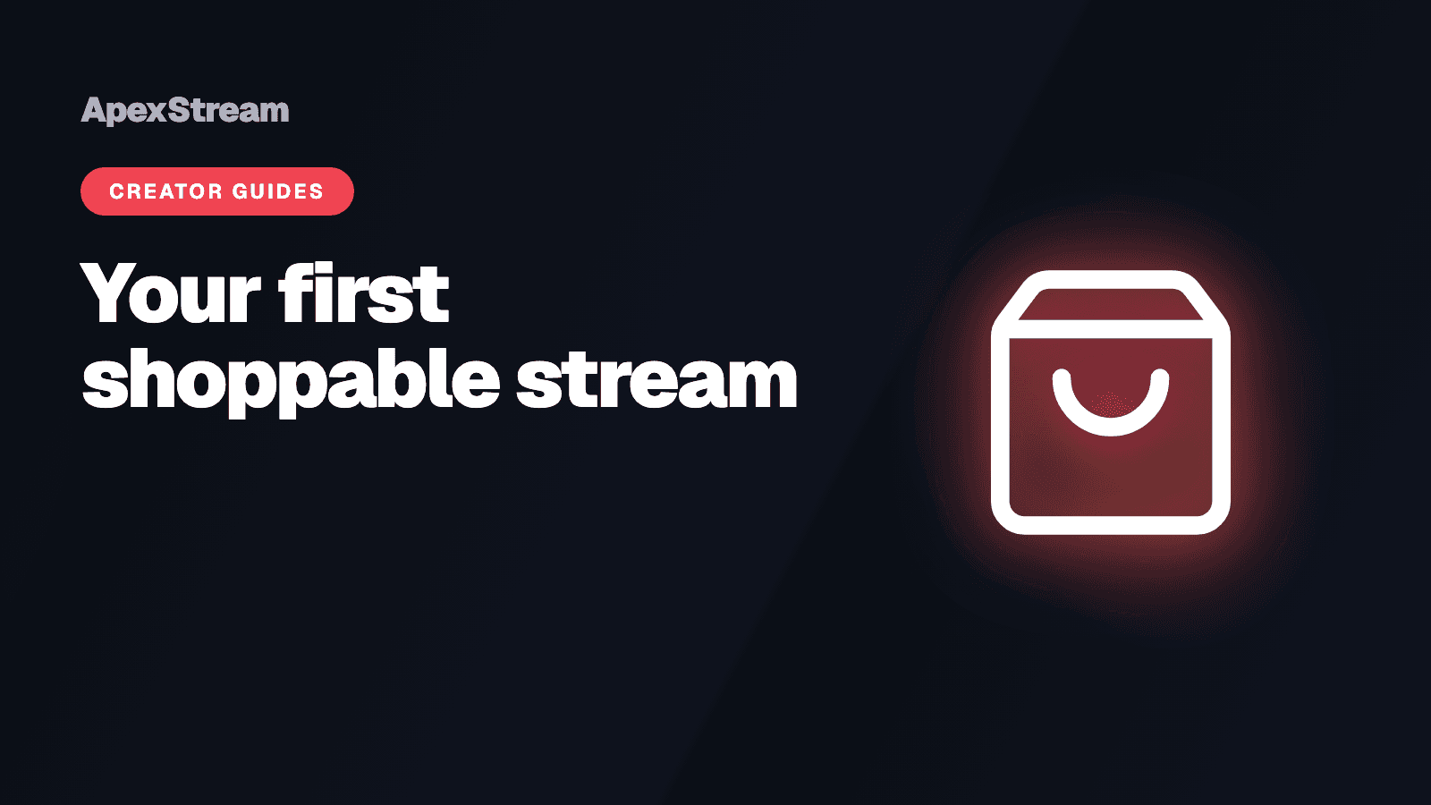 Your first shoppable stream: live selling for a small brand